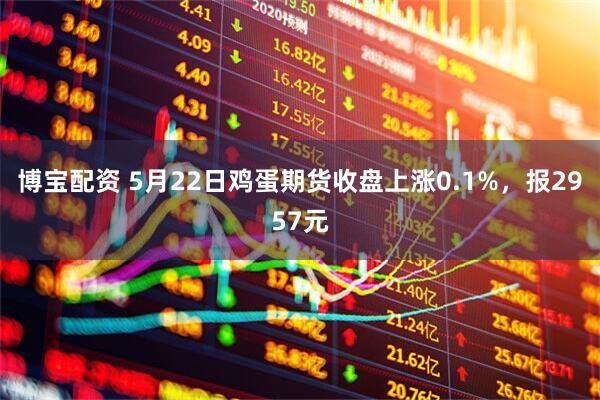 博宝配资 5月22日鸡蛋期货收盘上涨0.1%，报2957元