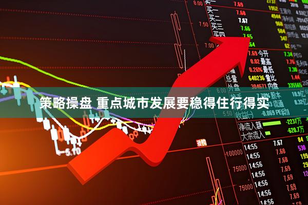 策略操盘 重点城市发展要稳得住行得实